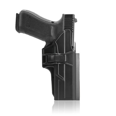 TEGE Holster for Glock 17 22 31 (Gen 1-5), 360° Adjustable Tactical Outside Waistband Open Carry Belt Holster - Luckebuy