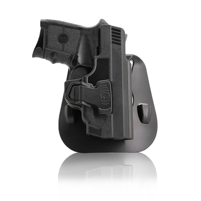 OWB Holster for S&W M&P Bodyguard 380 with Integrated Red Laser/None Laser, Open Carry Right-Handed Paddle Gun Holster for M&P Bodyguard - Luckebuy