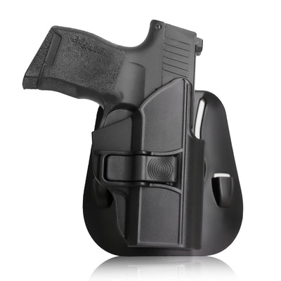 OWB Holsters Compatible with Sig Sauer P365 with paddle add ons, Polymer Paddle Holster for Sig Sauer P365 9mm Pistol. - Luckebuy